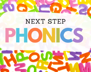 Next Step Phonics Tuesday 11am (age guide 6 - 8)