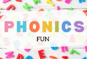 Phonics Fun Wednesday 12pm (age guide 5 – 7)