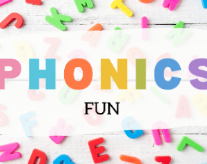 Phonics Fun Wednesday 12pm (age guide 5 - 7)