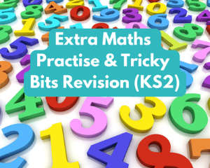 Extra Maths Practise and Tricky Bits Revision (KS2) Friday 12pm (age guide 8 - 11)