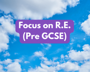 Focus on RE (KS3) Friday 12pm (age guide 11 - 14)