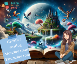 Writers Thursday 1pm (age guide 12 – 16)