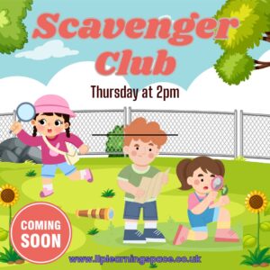 Scavenger Club - Thursday 2pm (age guide 7 - 12)