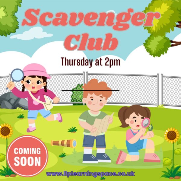 Scavenger Club - Thursday 2pm (age guide 7 - 12)